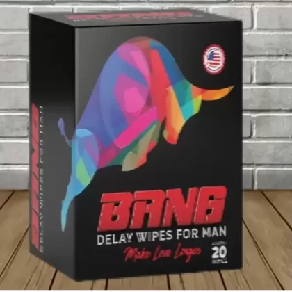 Bang Delay Wipes For Men 20ct