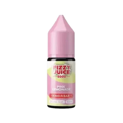 King Bar Fizzy Juice 5000 Pink Lemonade E Liquid 10ml - Nicotine Strength#20mg