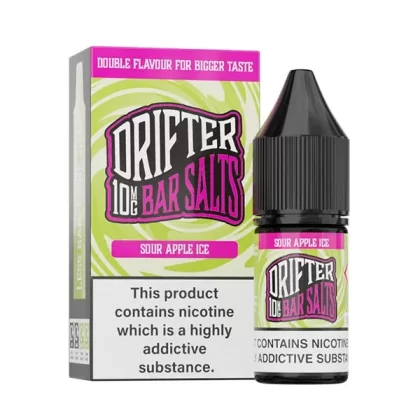 Drifter Bar Salts Sour Apple Ice Nic Salt E-Liquid