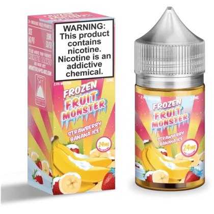 Frozen Fruit Monster Strawberry Banana 30ml Nic Salt Vape Juice - Vape Product, Vape Product