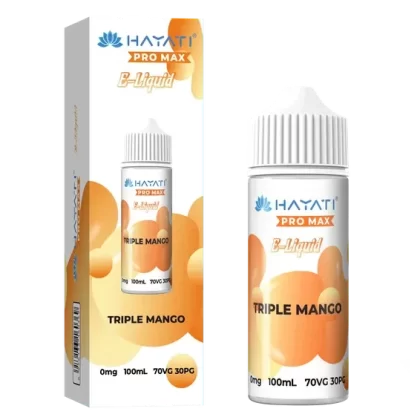 TRIPLE MANGO HAYATI PRO MAX E-LIQUID 100ML NO NICOTINE