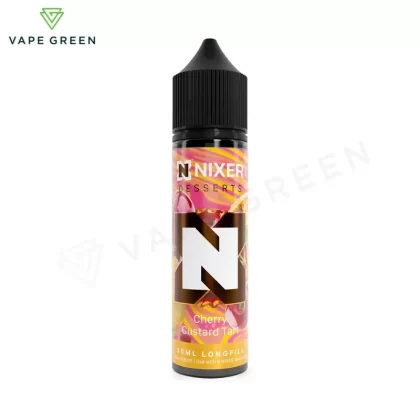 Cherry Custard Tart Longfill E-Liquid Concentrate by Nixer