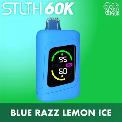 STLTH 60K Disposable Vape – Blue Razz Lemon Ice - Strength#20mg