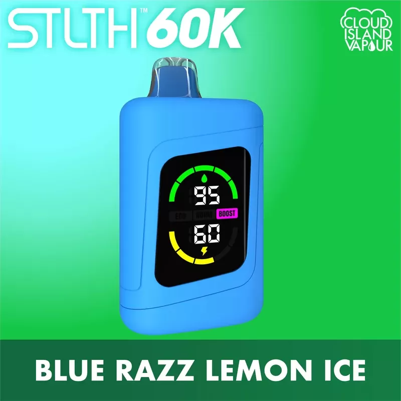 STLTH 60K Disposable Vape – Blue Razz Lemon Ice - Strength#20mg