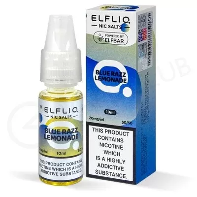 Blue Razz Lemonade Nic Salt E-Liquid by Elf Bar Elfliq - Ecigpremium