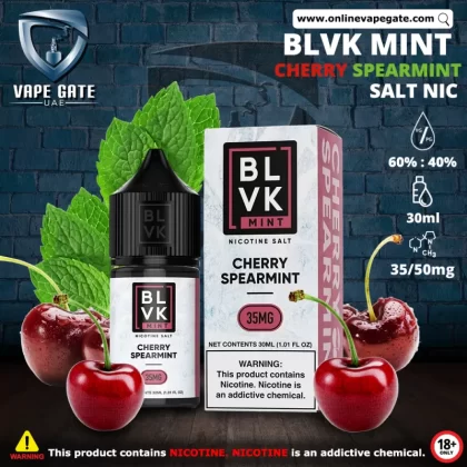 CHERRY SPEARMINT - BLVK MINT SALTS - 30ML - 50 mg / 30 ml