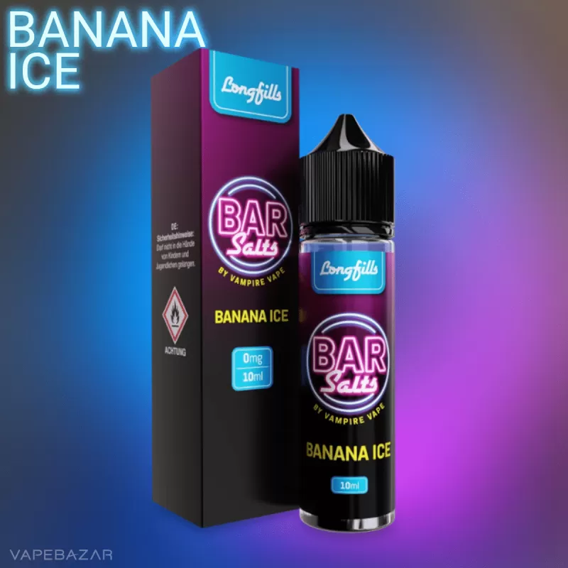 Bar Salts Longfills – Banana Ice 10ml - Ice / Banane - Image 2