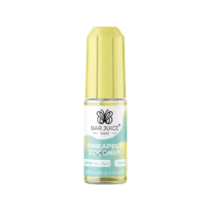 Bar Juice 5000 Pineapple Coconut E Liquid 10ml - Strength#5mg>10mg>20mg