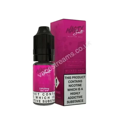 Wicked Haze Nicotine Salt E-Liquid by Nasty Salt - Vapestreams Co
