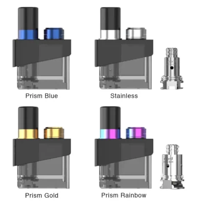 SMOK Trinity Alpha Pod with Coils - 2.8ml - Prism Gold / U.S.A. Warehouse (Only ship to USA)
