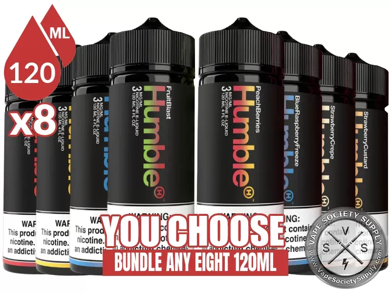 Humble Juice Bundle 8x120ml (960ml)