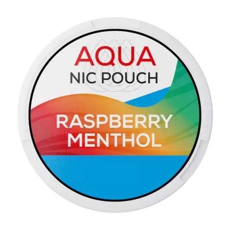 Aqua Nicotine Pouches – Raspberry Menthol
