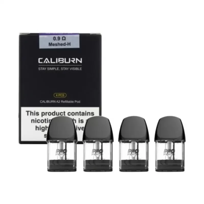 Uwell Caliburn A2 Replacement Pods (4-Pack) - Juicefly