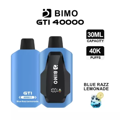 BIMO GTI 40000 Puffs – Blue Razz Lemonade - Ozvapeone (971A50)