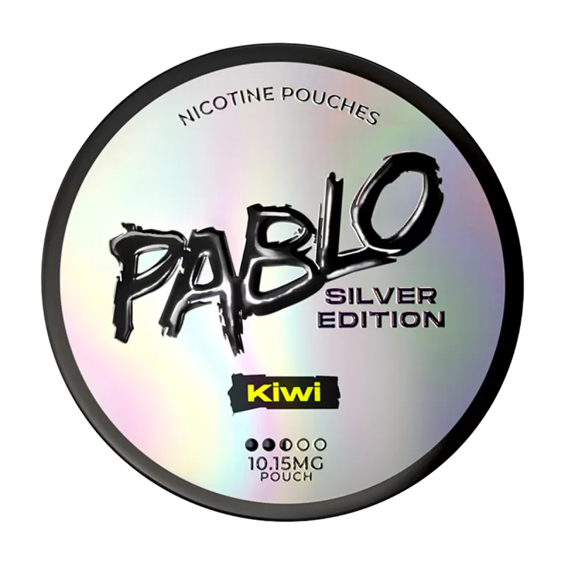 Kiwi Pablo Silver Edition Nicotine Pouches - Vapeshop Co