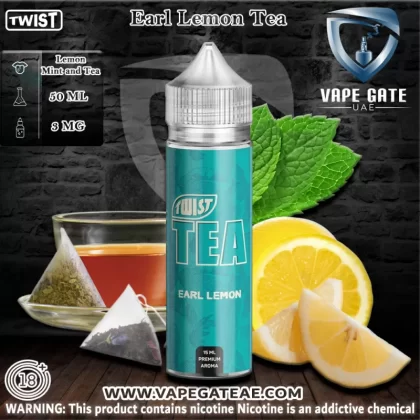 Earl Lemon 50ml Ejuice by Twist Tea PGVG - 6 mg - 50 ml
