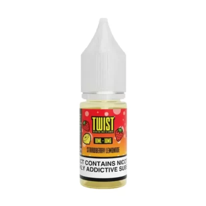 Twist Strawberry Lemonade Saltnic Vape Juice - 10 Pack - Strength 10mg