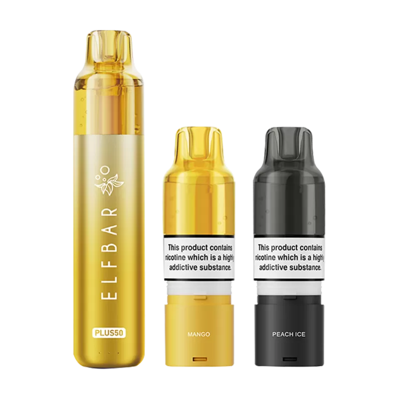 ElfBar Plus 50 Kit - Mint Edition - Ecigwizard - Image 2