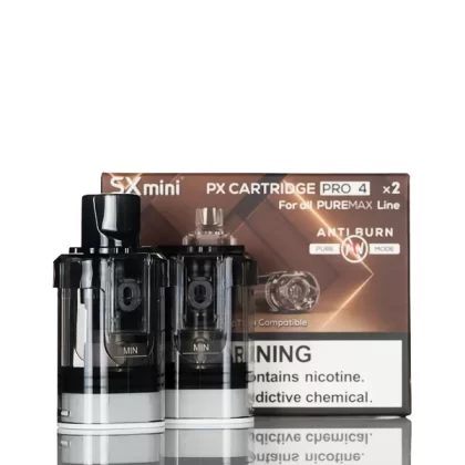 SXmini Puremax PX Pro 4 Replacement Pods - PX35 0.4ohm - Pack of 2