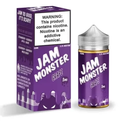 Grape Jam E-Liquid 100ml by Jam Monster E-Juice
