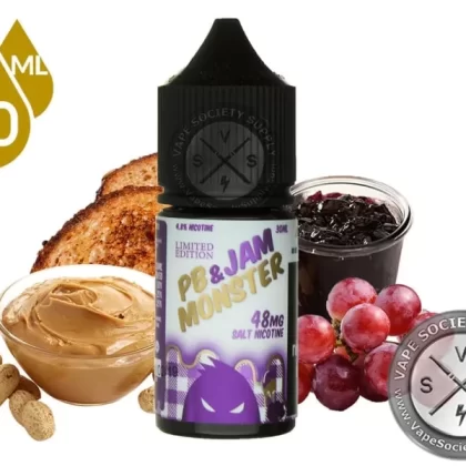 Grape PB & Jam Monster Salt 30ml