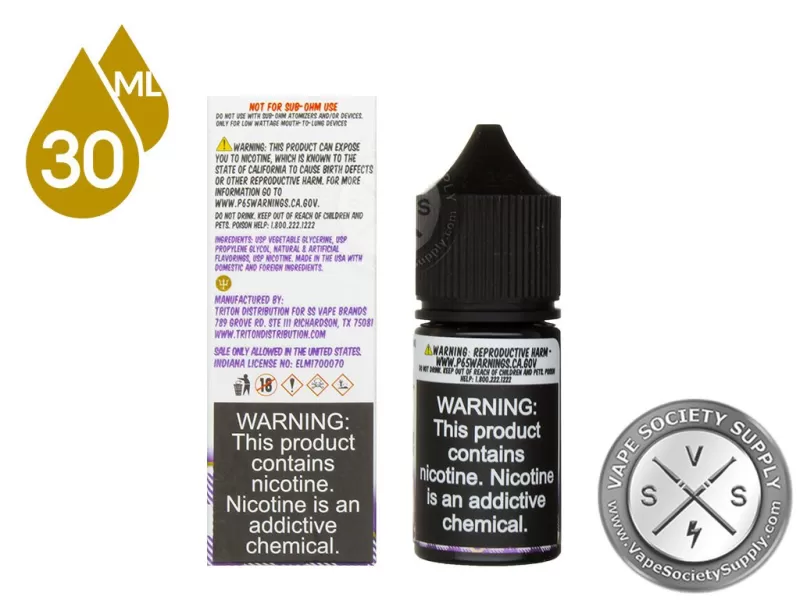 Grape PB & Jam Monster Salt 30ml - Image 3