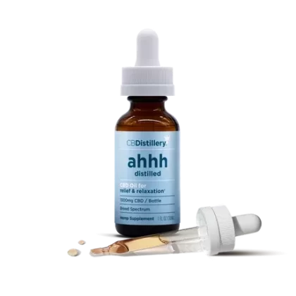 CBDistillery 1000mg Broad Spectrum CBD Oil Tincture