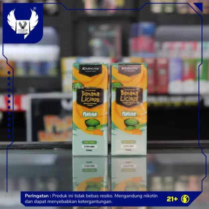 BANANLICIOUS MATCHA SALTNIC - Vaporizerjakarta