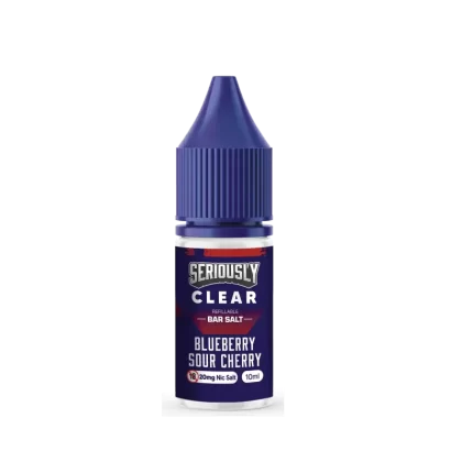 Seriously Clear Blueberry Sour Cherry Nic Salt - 10 Pack - 20mg