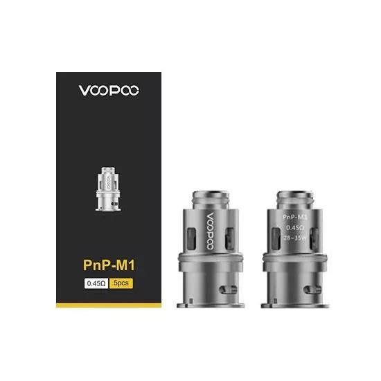 VOOPOO PnP Coils 5pk - VM3 0.45 ohm - Vapeciga - Image 3