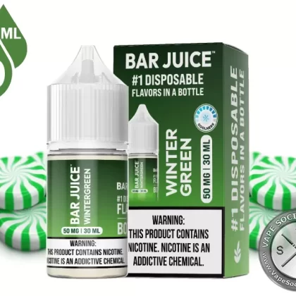 Wintergreen BAR JUICE SALT 30ml