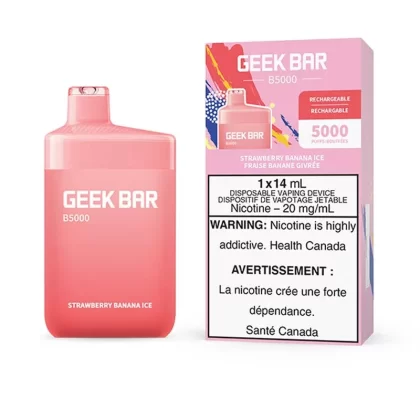 GEEK BAR 5000 – STRAWBERRY BANANA ICE
