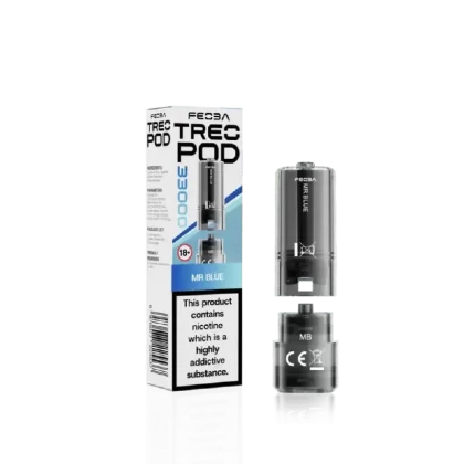 Feoba Treo 33000 Prefilled Pod Mr Blue - Nicotine Strength#20mg (1B8C5C)