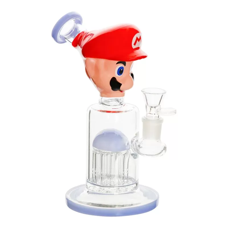 Super Player Matrix Percolator Bong – 9 inches - Ejuicewarehouse