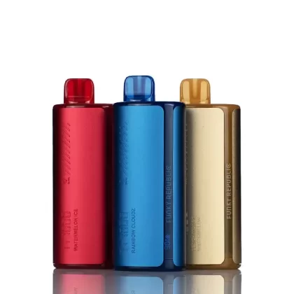 Funky Republic Ti7000 7000 Puffs Disposable Vape - 12.8ML - Passion Fruit Kiwi Lime