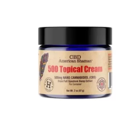 CBD American Shaman 500mg CBD Topical Cream