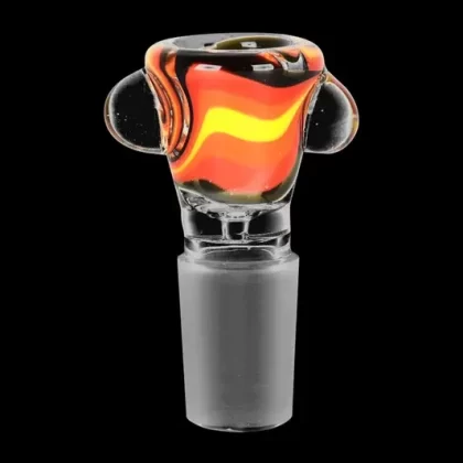 Sunrise Swirl Glass Bowl