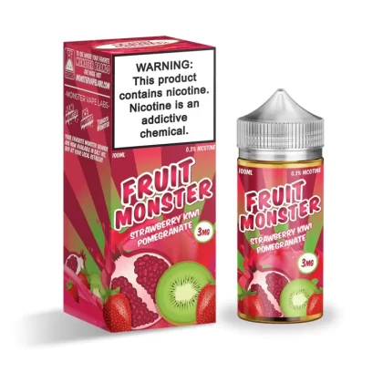 Fruit Monster Strawberry Kiwi Pomegranate 100ml - Vape Product, Vape Product