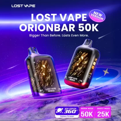 Version 2 | Lost Vape ORION BAR 50K Puffs Disposable Device - 50,000 Puffs - Arctic Mint