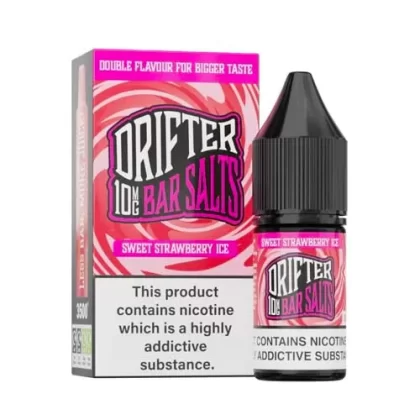 Drifter Bar Salts Sweet Strawberry Ice Nic Salt - 10mg
