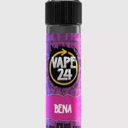 Vape 24 Range E Liquid 50-70/30 VG/PG 0mg All Flavours