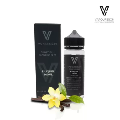 Vapoursson e-Liquid – Vanilla 0mg 100ml Shortfill | Cigee - Eliquidsupply