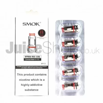 SMOK RPM80 RGC mesh Coils (0.17Ω) - Vape Store