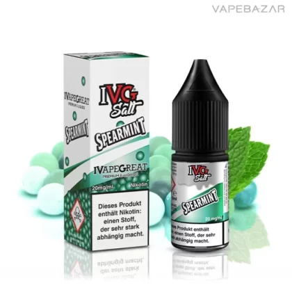 IVG Salt Liquid – Spearmint - 20mg/ml, 10mg/ml