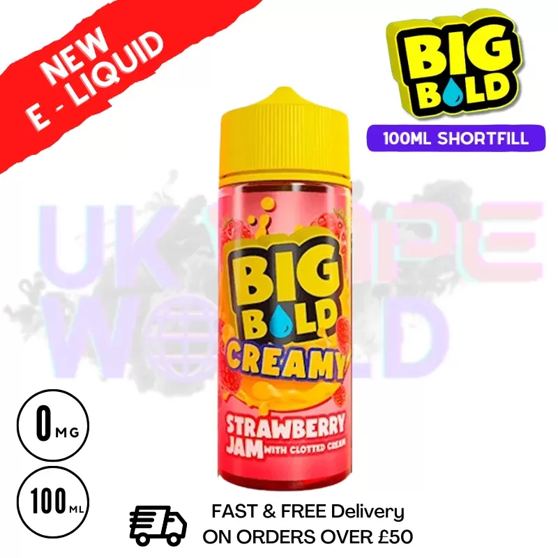 Blackcurrant Big Bold Vape Juice 100ml | £9.50 + Nicshots