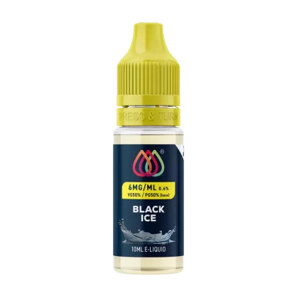 Black Ice E-Liquid by Aquavape - 10ml - 12mg - Vape Product