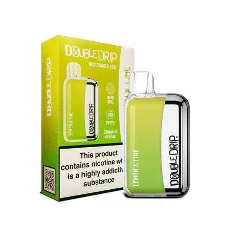 Double Drip Disposable Vape – Lemon & Lime