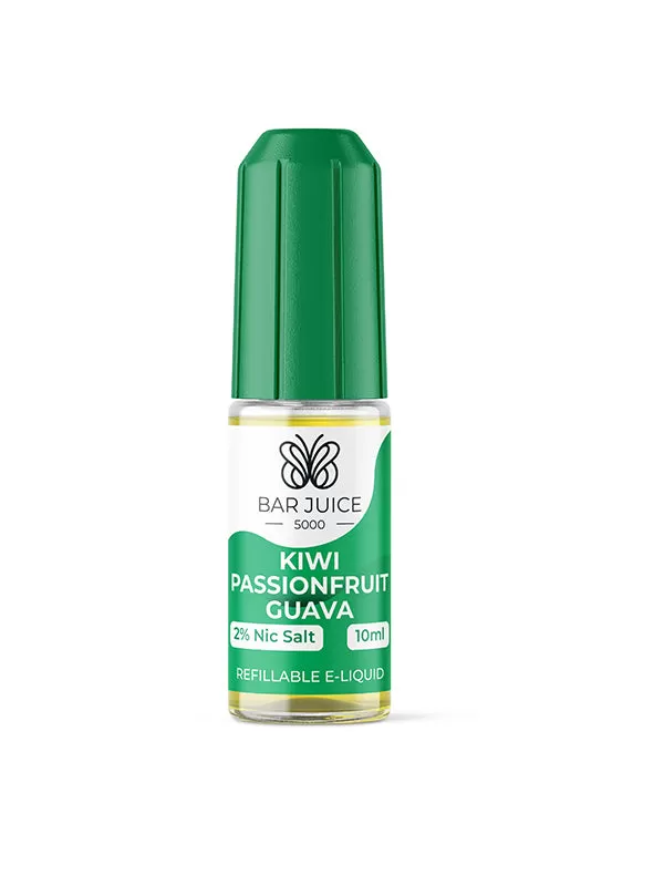 Bar Juice 5000 Kiwi Passion Fruit Guava Nic Salt E-Liquid - 20mg