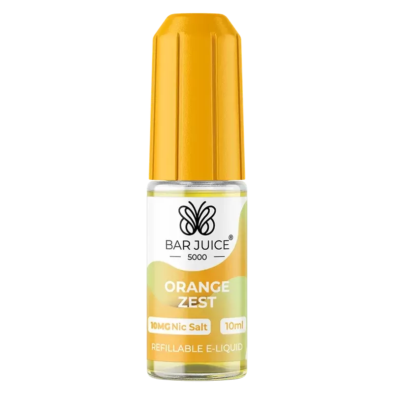 Bar Juice 5000 Orange Zest Nic Salt Vape Juice 10ml - Strength#10mg>20mg