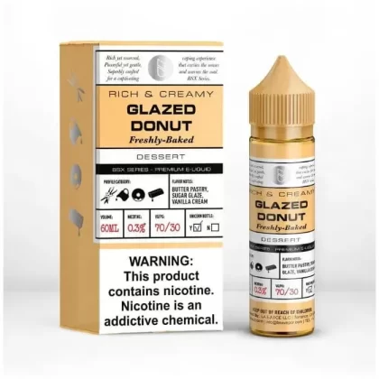 Glazed Donut E-Liquid by BSX Vapor - Size#60ml~Nicotine#0MG>3MG